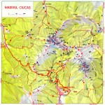 Harta Traseelor Montane In Masivul Ciucas www.montaniarzi.ro