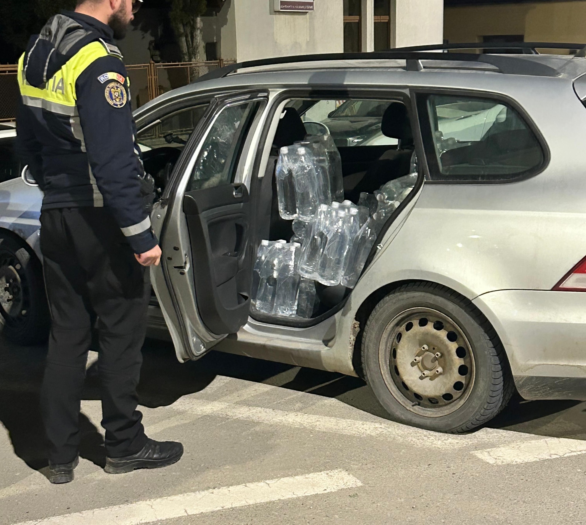 Captură neașteptată la control rutier în Săcele