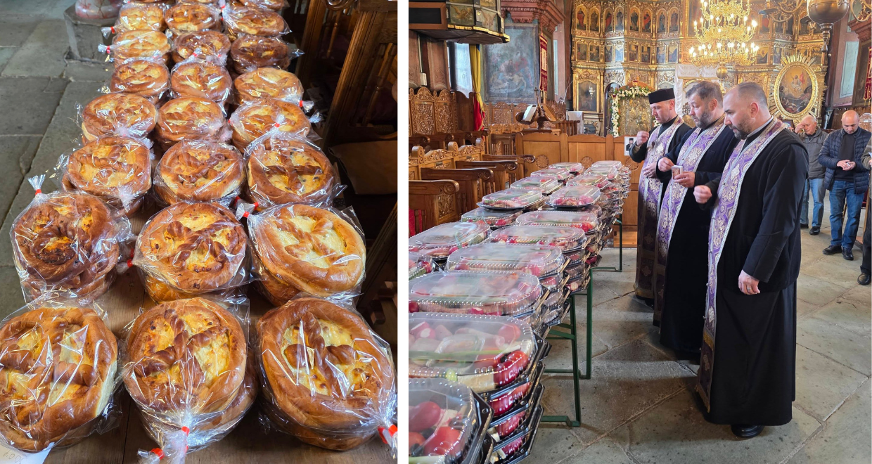 Săcele: Parohia ajută nevoiașii în ajunul Paștelui