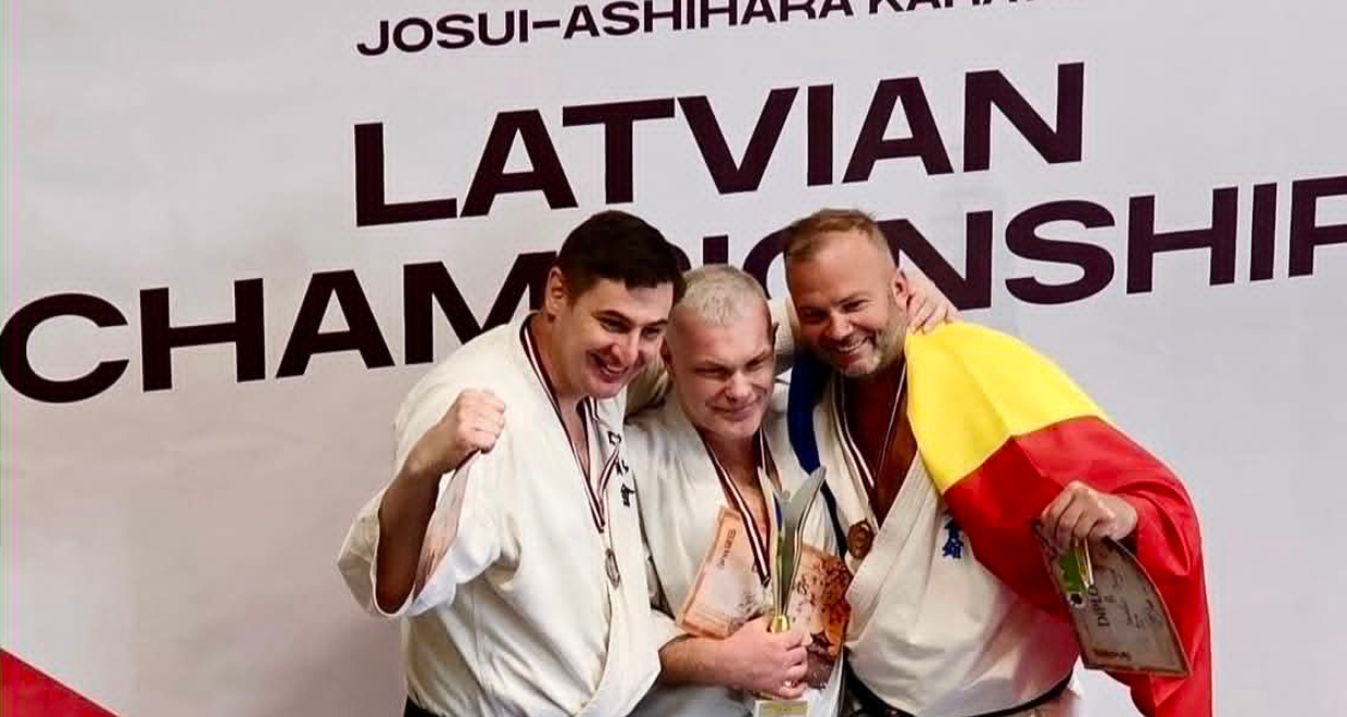 România pe podium la Karate Knock Down din Letonia