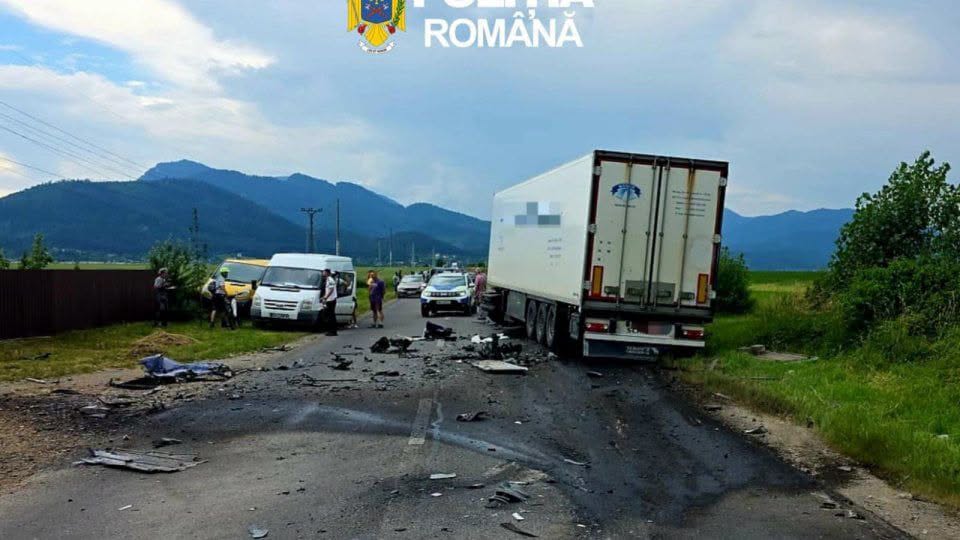 Accident mortal pe DJ 103 B: tânăr de 28 de ani din Budila, decedat